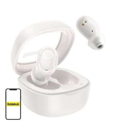 Baseus Bowie WM02 wireless headphones (white)
