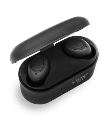 Savio TWS-04 Wireless Bluetooth Earphones Black,Graphite