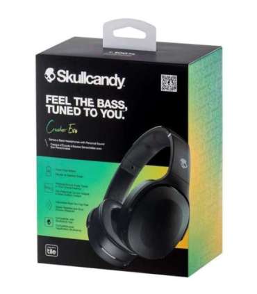 Skullcandy Crusher Evo Headset Wired & Wireless Head-band Calls/Music USB Type-C Bluetooth Black