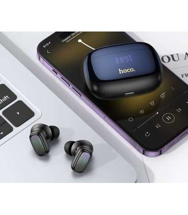 Hoco EQ20 Rhyme Headset Wireless In-Ear Calls/Music Bluetooth Black