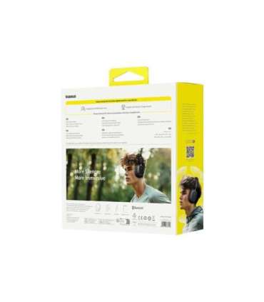 Baseus Bowie H1s Noise-cancelling wireless headphones Black