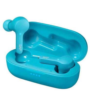 JVC HA-A7TANU Bluetooth earphones, blue