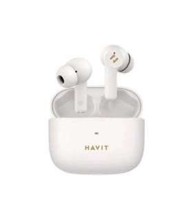 Havit TW958 Pro - TWS wireless headphones, beige