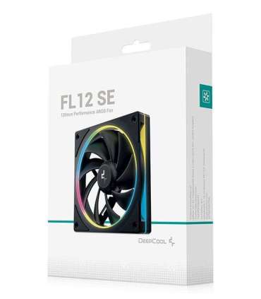 DeepCool FL12 SE Computer case Fan 12 cm Black 1 pc(s)