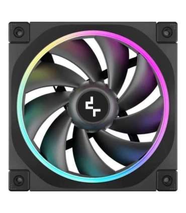 DeepCool FL12-3 in 1 Computer case Fan 12 cm Black 3 pc(s)