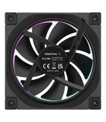 DeepCool FL12-3 in 1 Computer case Fan 12 cm Black 3 pc(s)