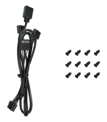 DeepCool FL12-3 in 1 Computer case Fan 12 cm Black 3 pc(s)