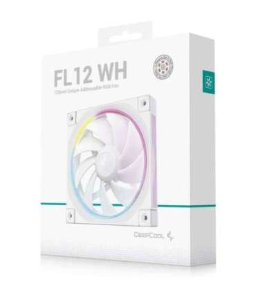 DeepCool FL12 WH Computer case Fan 12 cm White 1 pc(s)