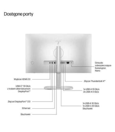 HP EliteStudio 8 G1i AI PC Intel Core Ultra 7 265 60.5 cm (23.8") 1920 x 1080 px All-in-One PC 16 GB DDR5-SDRAM 512 GB
