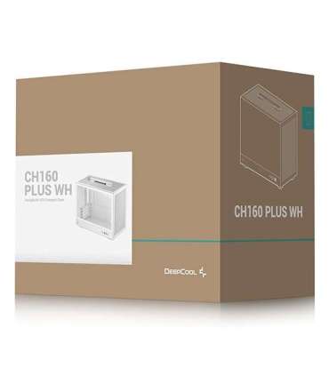 DeepCool CH160 PLUS WH Small Form Factor (SFF) White