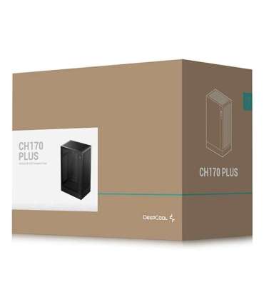 DeepCool CH170 PLUS Tower Black