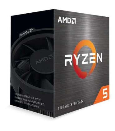 AMD 100-100000065BOX Ryzen 5 5600X processor, 6-Core HT, 3.7/ 4.6 GHz, 32 MB L3, DDR4, BOX