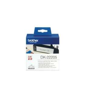Brother DK-22205 Continuous Length Paper Label White DK 30.5 m