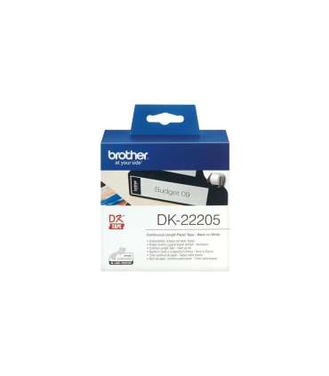 Brother DK-22205 Continuous Length Paper Label White DK 30.5 m