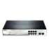 D-LINK DGS-1210-10P, Gigabit Smart III Switch with 8 10/100/1000Base-T PoE ports and 2 combo 1000Base-T/MiniGBIC (SFP)