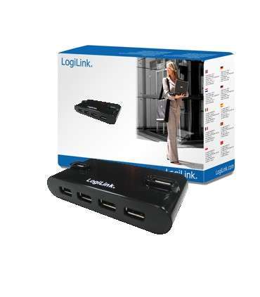 Logilink USB 2.0 Hub-4 port whit power adapter