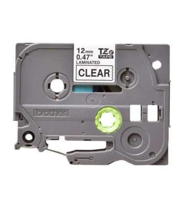 Brother TZe-131 Laminated Tape Black on Clear TZe 8 m 1.2 cm