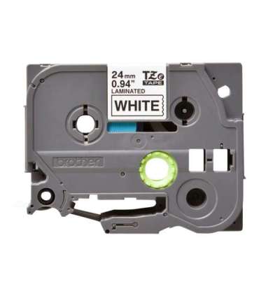 Brother TZ-251 Laminated Tape Black on White TZe 8 m 2.4 cm