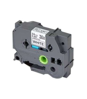 Brother TZ-251 Laminated Tape Black on White TZe 8 m 2.4 cm