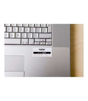 Brother TZ-251 Laminated Tape Black on White TZe 8 m 2.4 cm