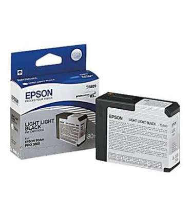 Epson ink cartridge light light black for Stylus PRO 3800, 80ml Epson