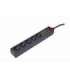 Surge Protector SPG5-C-15/ 4.5 m/ 5 Sockets/ Black