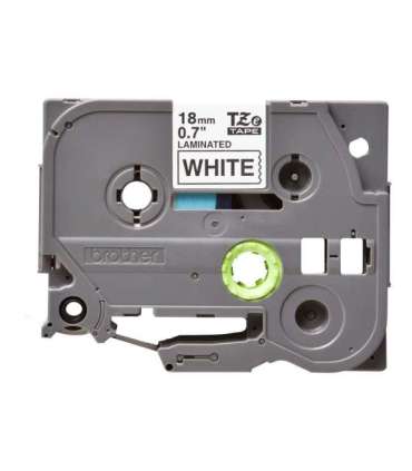 Brother TZ-241 Laminated Tape Black on White TZe 8 m 1.8 cm