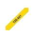 Brother TZe-621 Laminated Tape Black on Yellow TZe 8 m 9 cm