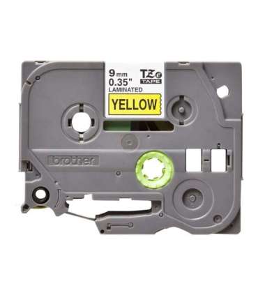 Brother TZe-621 Laminated Tape Black on Yellow TZe 8 m 9 cm