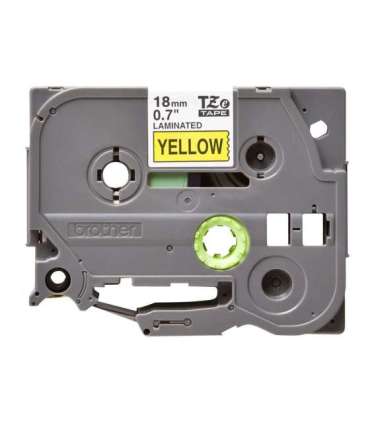 Brother TZe-641 Laminated Tape Black On Yellow TZe 8 m 1.8 cm