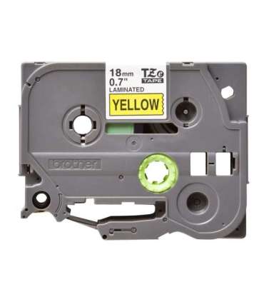 Brother TZe-641 Laminated Tape Black On Yellow TZe 8 m 1.8 cm