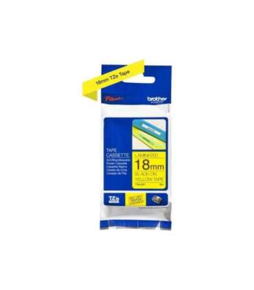 Brother TZe-641 Laminated Tape Black On Yellow TZe 8 m 1.8 cm