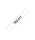 Brother TZe-211 Laminated Tape Black on White TZe 8 m 6 cm