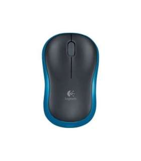 Logitech Mouse M185 Wireless Blue/ black