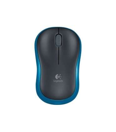 Logitech Mouse M185 Wireless Blue/ black