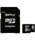 Silicon Power 8 GB MicroSDHC Flash memory class 10 SD adapter