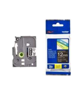 Brother TZe-335 Laminated Tape White on Black TZe 8 m 1.2 cm