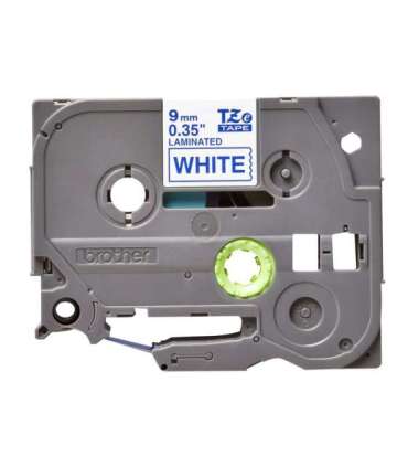 Brother TZe-223 Laminated tape Blue on White TZe 8 m 0.9 cm