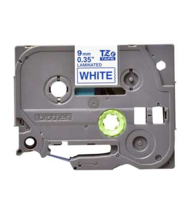Brother TZe-223 Laminated tape Blue on White TZe 8 m 0.9 cm