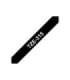 Brother TZe-315 Laminated tape White on Black TZe 8 m 0.6 cm