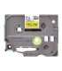 Brother TZe-611 Laminated Tape Black on Yellow TZe 8 m 6 cm