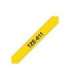 Brother TZe-611 Laminated Tape Black on Yellow TZe 8 m 6 cm