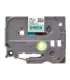 Brother TZe-731 Laminated Tape Black on Green TZe 8 m 1.2 cm