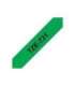 Brother TZe-731 Laminated Tape Black on Green TZe 8 m 1.2 cm