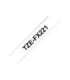 Brother TZe-FX221 Flexible ID Laminated Tape Black on White TZe 8 m 0.9 cm