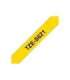 Brother TZe-S621 Strong Adhesive Laminated Tape Black on Yellow TZe 8 m 9 cm