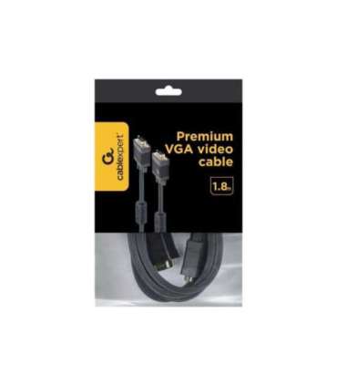 Cablexpert 1.8m HD15 M/M VGA (D-Sub) VGA (D-Sub) VGA to VGA 1.8 m