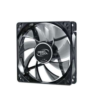 120 mm case ventilation fan,  "Wind Blade 120", transparent, hydro bearing,4 LED's Deepcool
