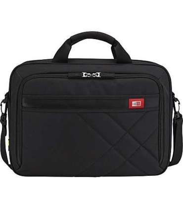 Case Logic DLC115 Fits up to size 15 " Messenger - Briefcase Black Shoulder strap