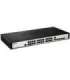 D-LINK DGS-1210-28, Gigabit Smart Switch with 24 10/100/1000Base-T ports and 4 Gigabit MiniGBIC (SFP) ports, 802.3x Flow
